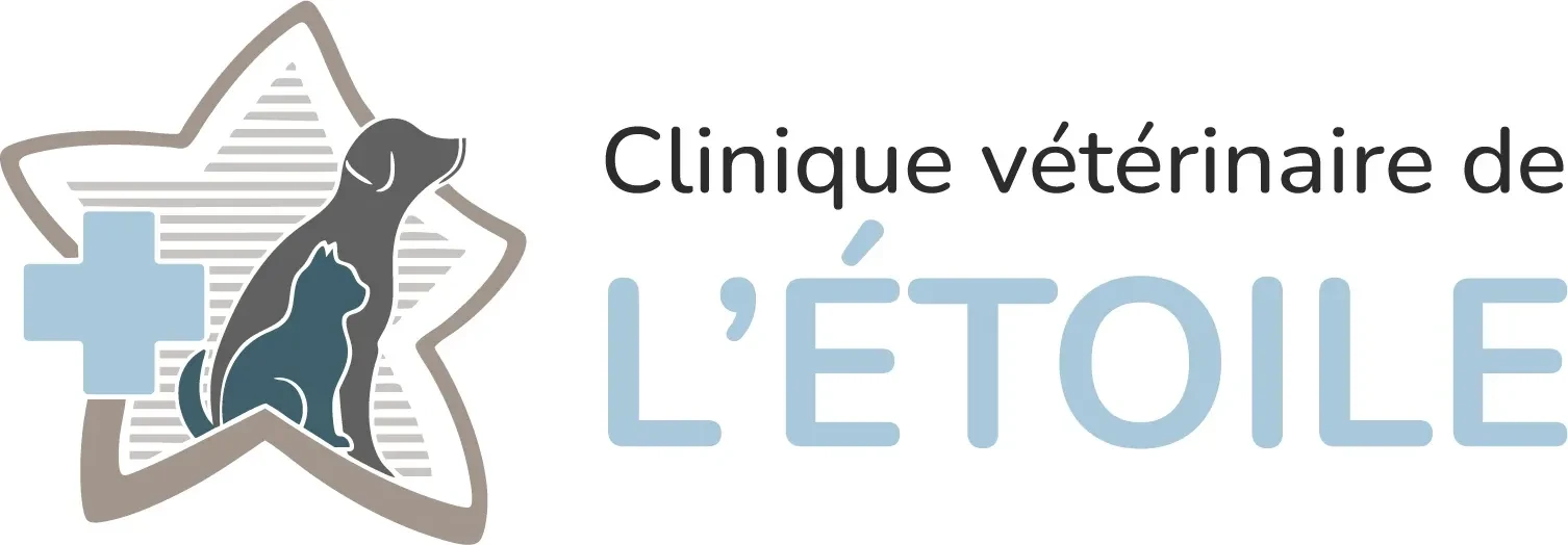 Logo horizontal de la Clinique vétérinaire de l'Étoile